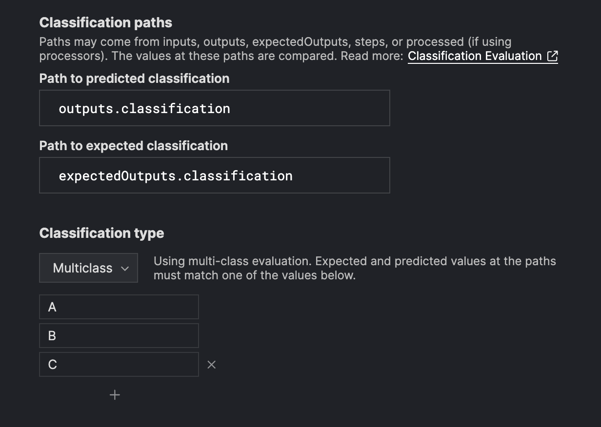 Classification multiclass